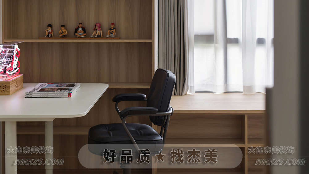 大连装修潮流趋势之原木暖曦自然庭居（下）-大连k1体育装饰官网