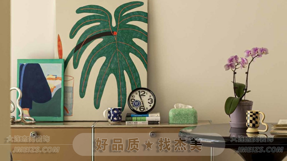 大连装修潮流趋势之现代程序混搭/自由浪漫灵动温馨A客厅卧室-大连k1体育装饰官网