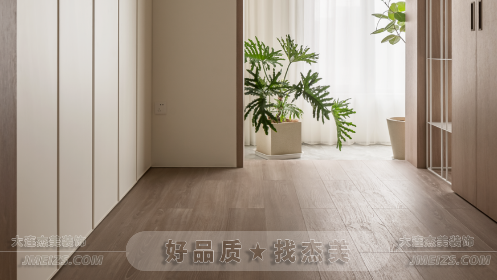 大连装修潮流趋势之北欧森林/原木元气自然自得A玄关客厅-大连k1体育装饰官网