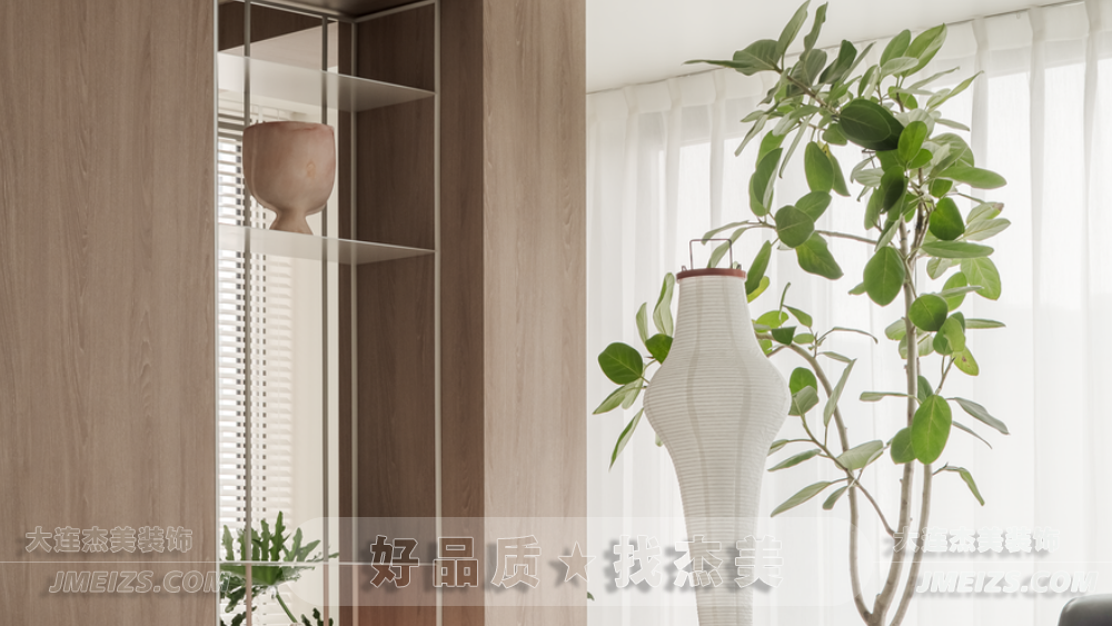 大连装修潮流趋势之北欧森林/原木元气自然自得A玄关客厅-大连k1体育装饰官网