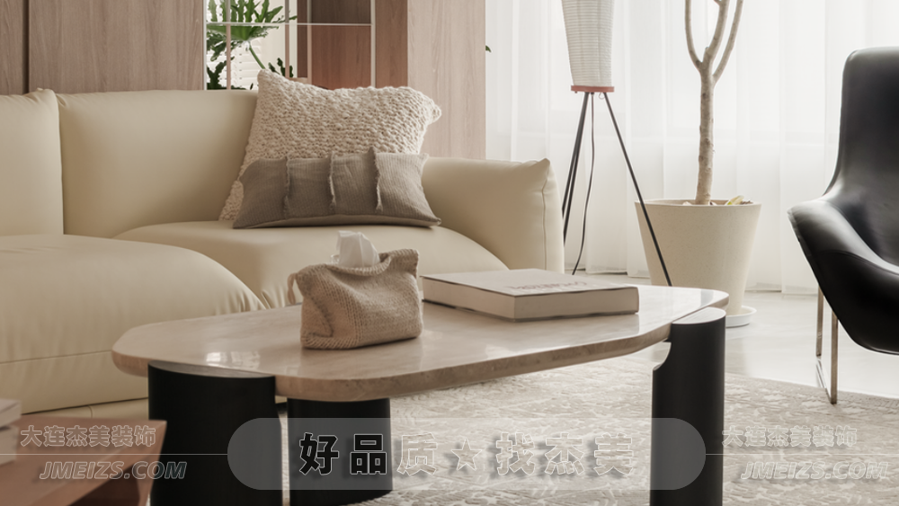 大连装修潮流趋势之北欧森林/原木元气自然自得A玄关客厅-大连k1体育装饰官网