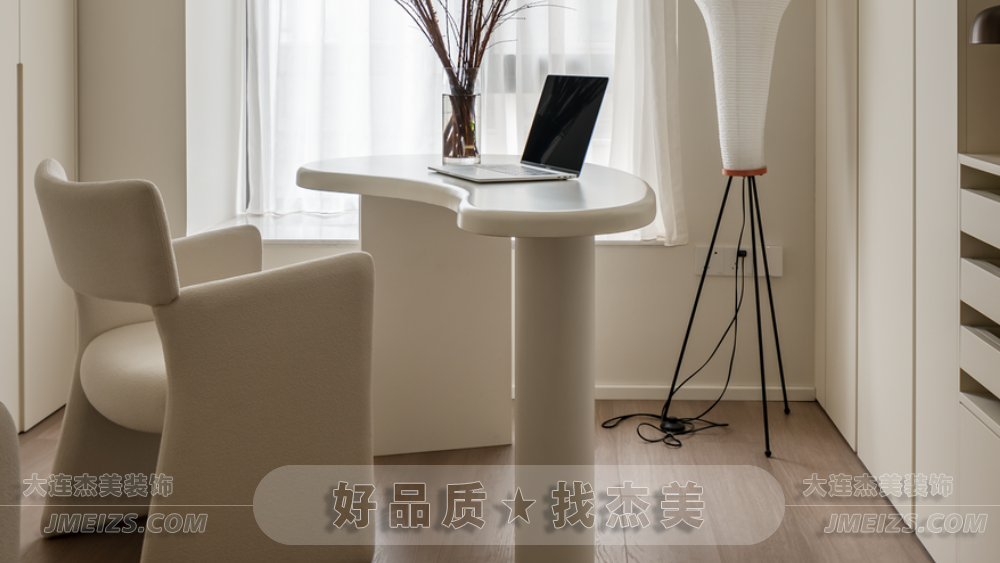 大连装修潮流趋势之北欧森林/原木元气自然自得C卧室书房-大连k1体育装饰官网