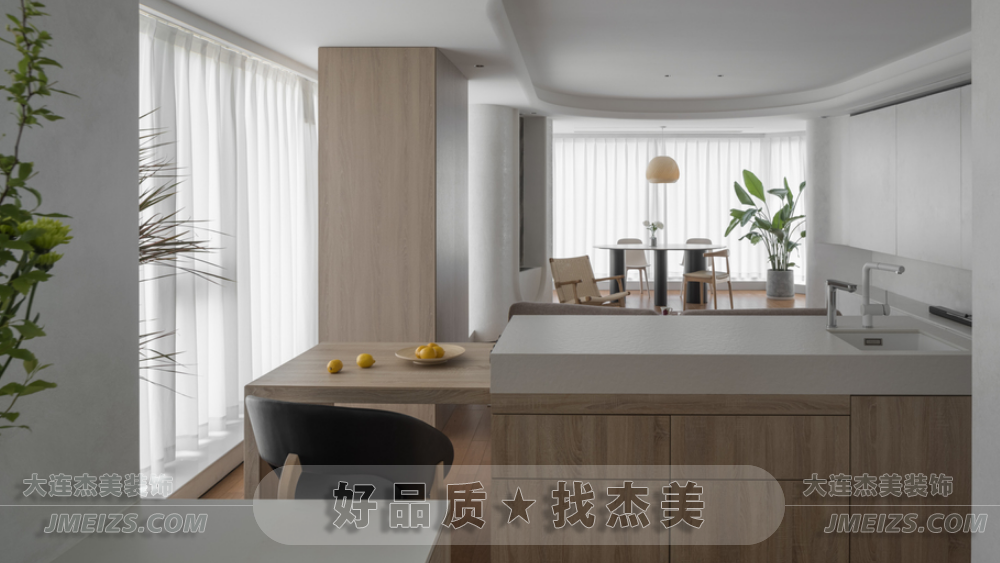 大连装修潮流趋势之现代简约/随心灵动清风若云B厨房餐厅-大连k1体育装饰官网