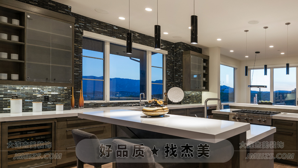 大连装修潮流趋势之现代美式/通透大宅现代美学别墅案例-大连k1体育装饰官网